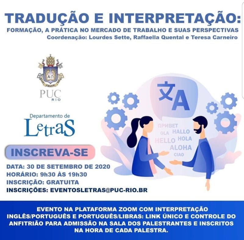 Palestra, Dia Internacional da Tradução